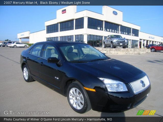 2007 Mercury Milan I4 in Black Ebony