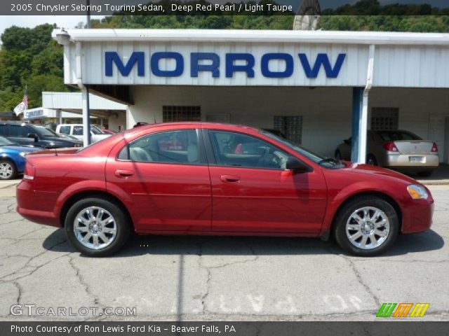 2005 Chrysler Sebring Touring Sedan in Deep Red Pearl