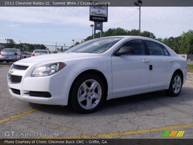 2011 Chevrolet Malibu LS in Summit White