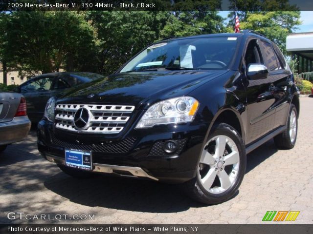 2009 Mercedes-Benz ML 350 4Matic in Black