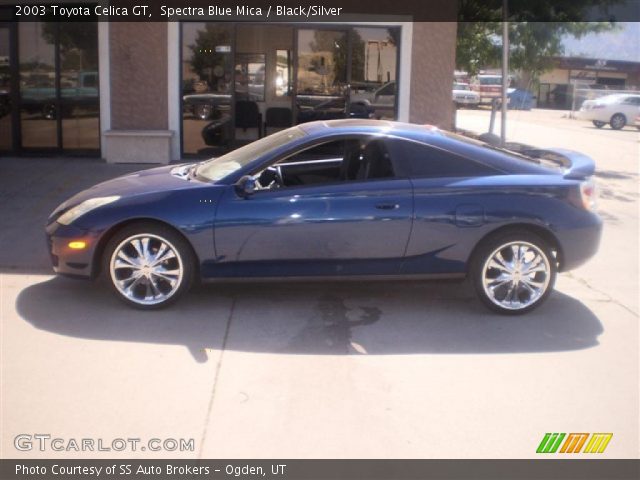 2003 Toyota Celica GT in Spectra Blue Mica