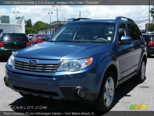 2009 Subaru Forester 2.5 X Limited in Newport Blue Pearl
