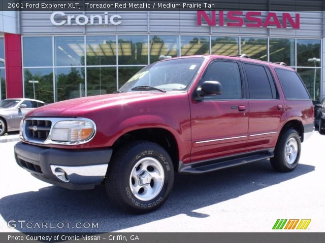 2001 Ford Explorer XLT in Toreador Red Metallic