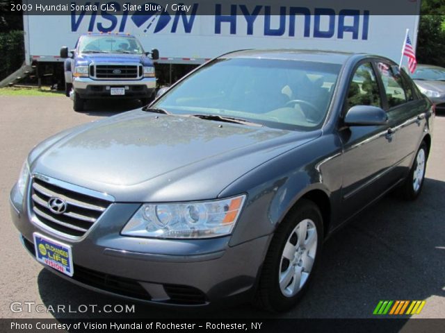 2009 Hyundai Sonata GLS in Slate Blue