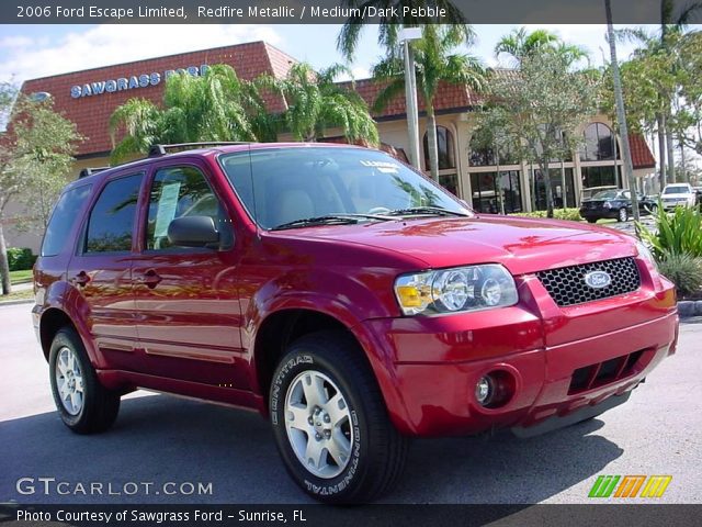 2006 Ford Escape Limited in Redfire Metallic