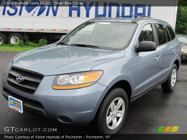 2009 Hyundai Santa Fe GLS in Silver Blue