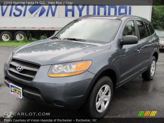 2009 Hyundai Santa Fe GLS in Slate Blue