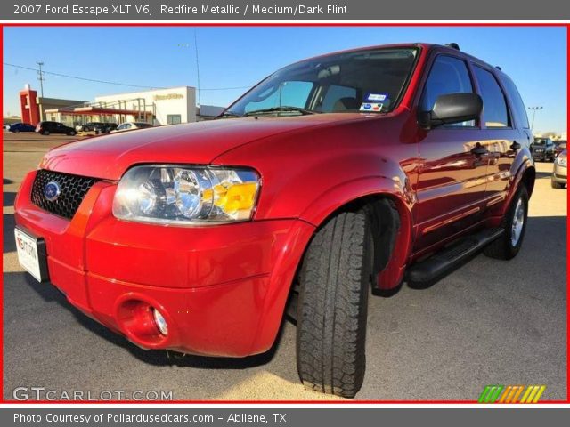 2007 Ford Escape XLT V6 in Redfire Metallic