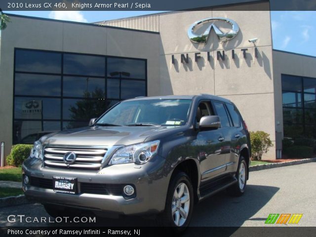 2010 Lexus GX 460 in Knights Armor Pearl