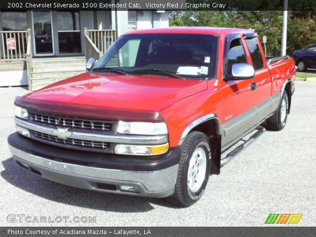 2002 Chevrolet Silverado 1500 Extended Cab in Victory Red