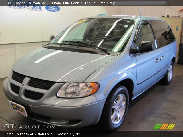 2004 Dodge Caravan SXT in Butane Blue Pearl