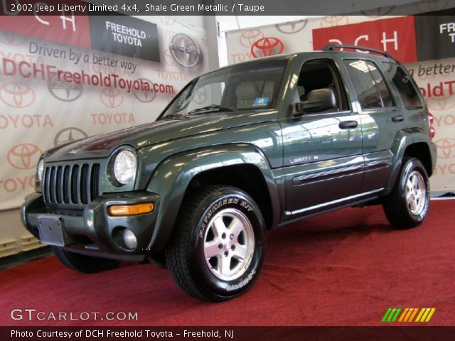 2002 Jeep Liberty Limited 4x4 in Shale Green Metallic