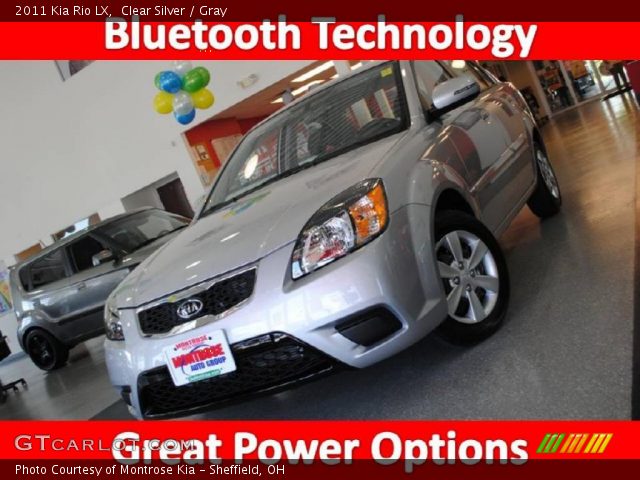 2011 Kia Rio LX in Clear Silver