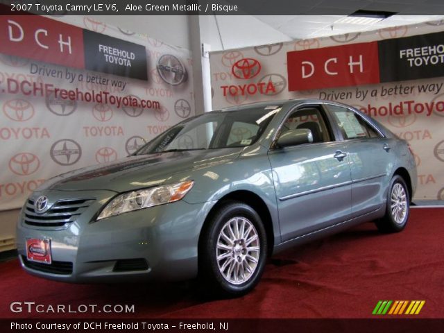 2007 Toyota Camry LE V6 in Aloe Green Metallic