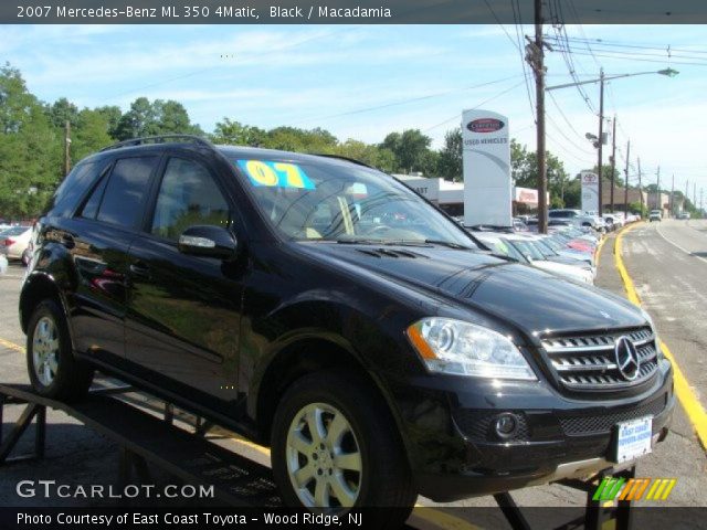 2007 Mercedes-Benz ML 350 4Matic in Black