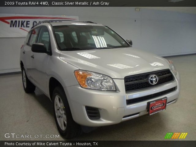2009 Toyota RAV4 4WD in Classic Silver Metallic