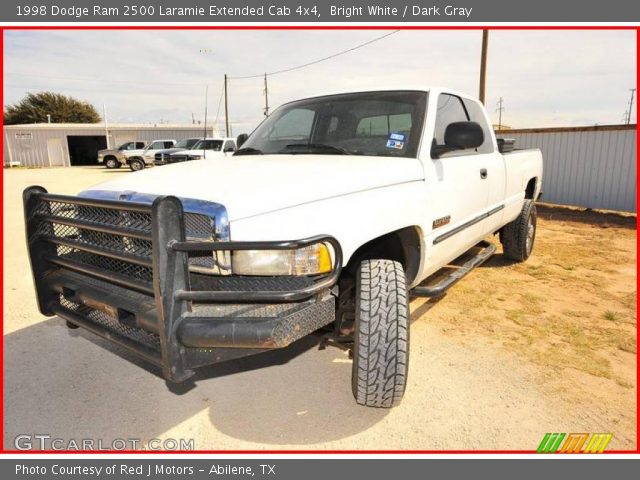 1998 Dodge Ram 2500 Laramie Extended Cab 4x4 in Bright White