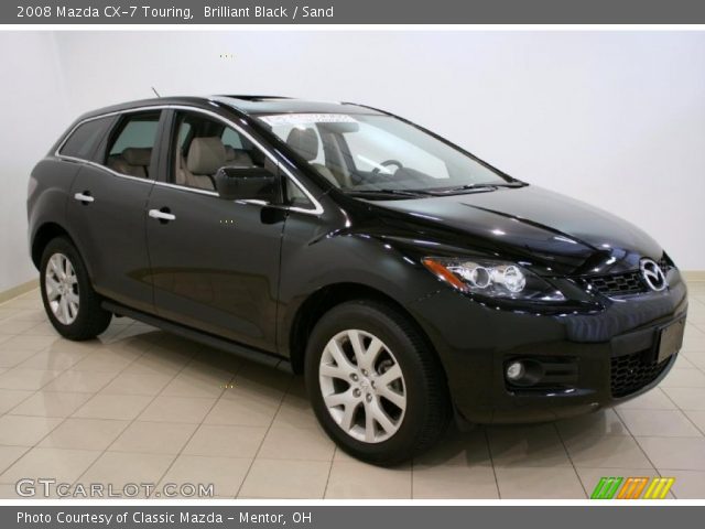 2008 Mazda CX-7 Touring in Brilliant Black