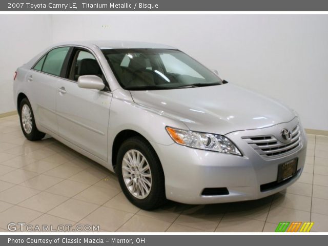 2007 Toyota Camry LE in Titanium Metallic
