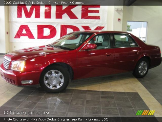 2002 Cadillac DeVille Sedan in Crimson Pearl