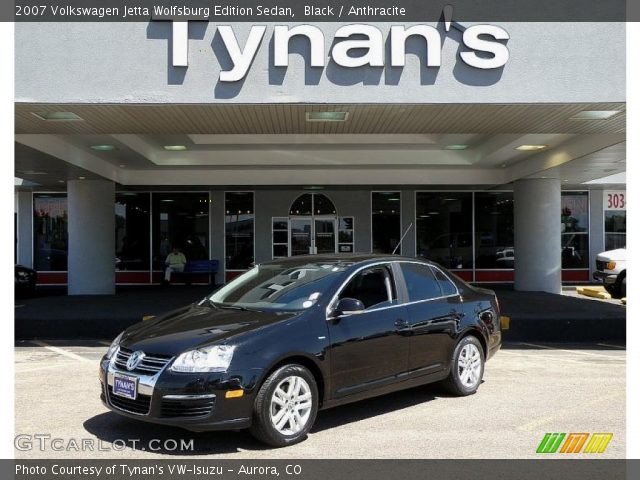 2007 Volkswagen Jetta Wolfsburg Edition Sedan in Black