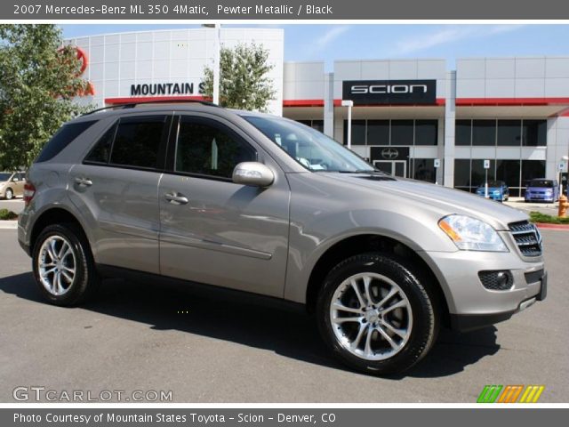 2007 Mercedes-Benz ML 350 4Matic in Pewter Metallic