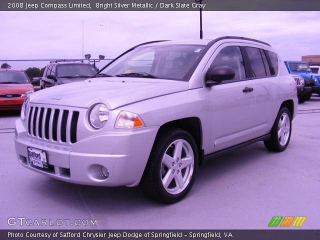 2008 Jeep Compass Limited in Bright Silver Metallic