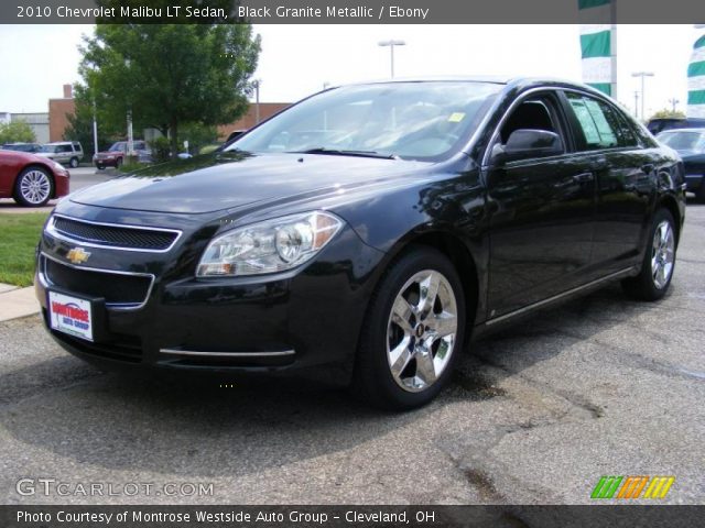 2010 Chevrolet Malibu LT Sedan in Black Granite Metallic