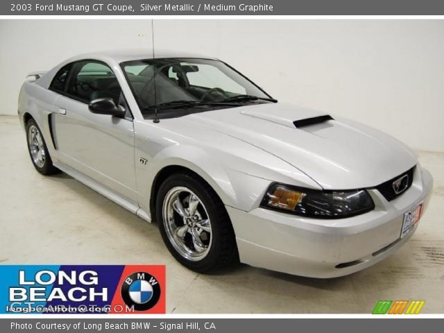 2003 Ford Mustang GT Coupe in Silver Metallic