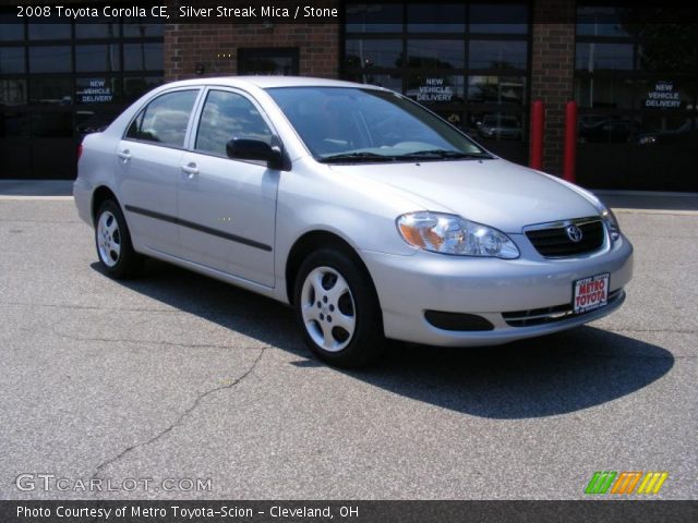 2008 Toyota Corolla CE in Silver Streak Mica