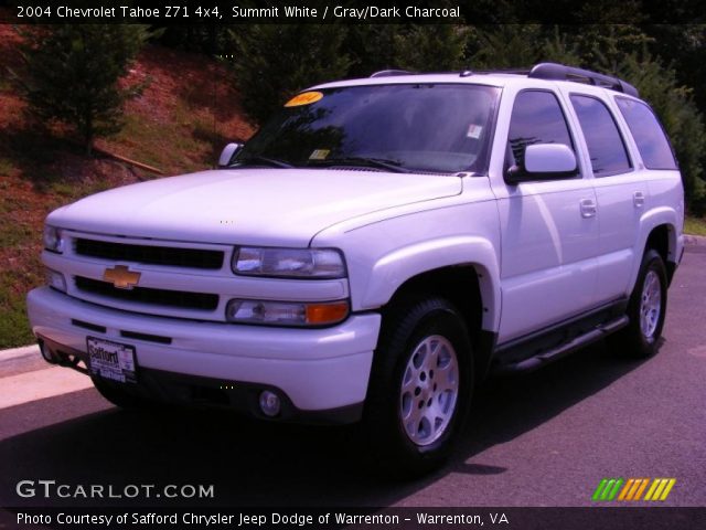 2004 Chevrolet Tahoe Z71 4x4 in Summit White