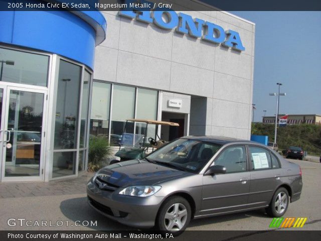 2005 Honda Civic EX Sedan in Magnesium Metallic