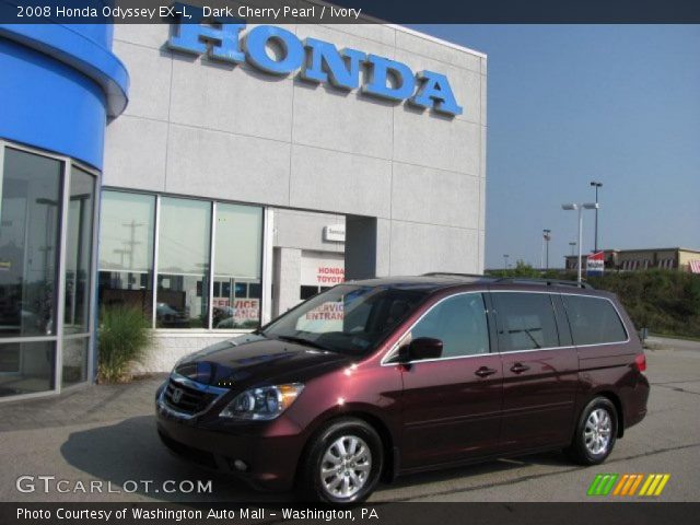 2008 Honda Odyssey EX-L in Dark Cherry Pearl