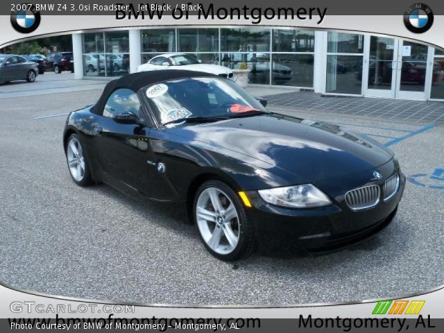2007 BMW Z4 3.0si Roadster in Jet Black
