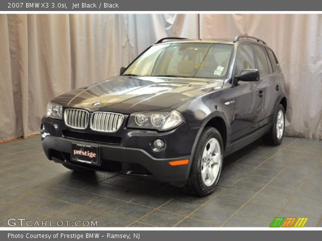 2007 BMW X3 3.0si in Jet Black