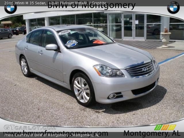 2008 Infiniti M 35 Sedan in Liquid Platinum Metallic