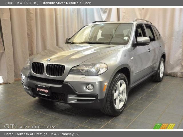 2008 BMW X5 3.0si in Titanium Silver Metallic