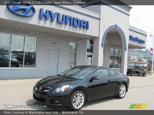 2010 Nissan Altima 3.5 SR Coupe in Super Black
