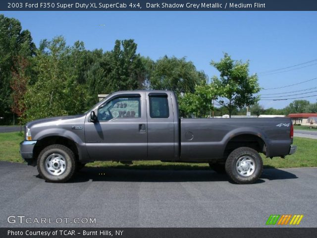 2003 Ford F350 Super Duty XL SuperCab 4x4 in Dark Shadow Grey Metallic