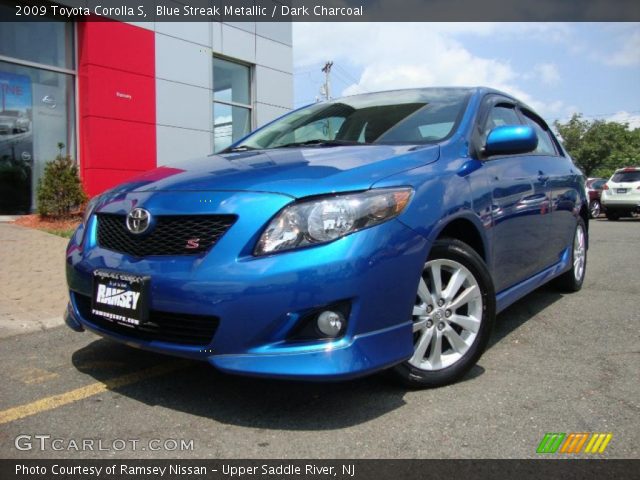 2009 Toyota Corolla S in Blue Streak Metallic