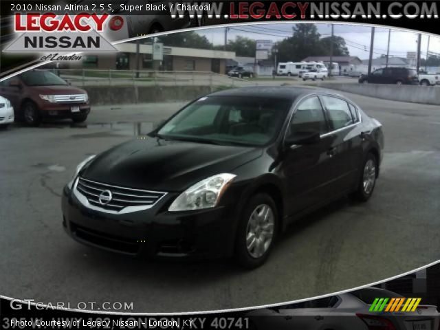 2010 Nissan Altima 2.5 S in Super Black