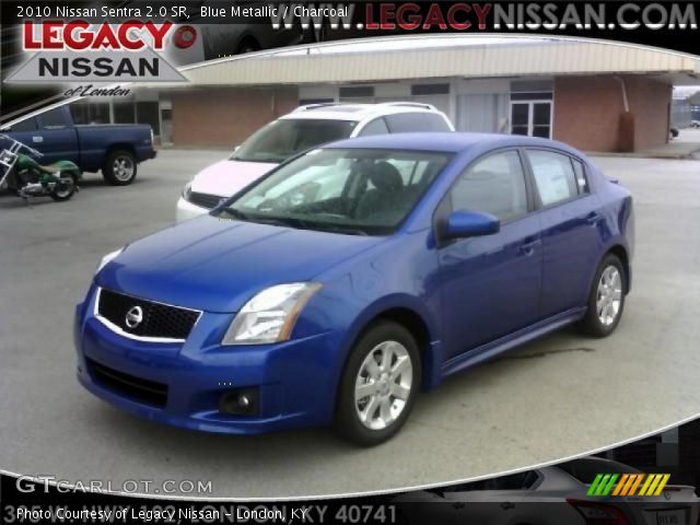 2010 Nissan Sentra 2.0 SR in Blue Metallic