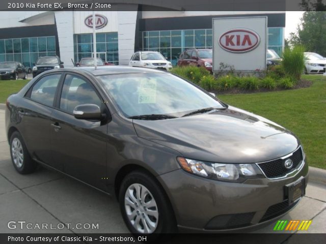 2010 Kia Forte EX in Bronze