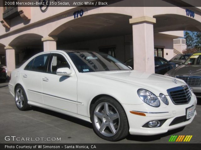 2008 Mercedes-Benz E 350 Sedan in Arctic White