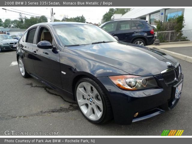 2008 BMW 3 Series 335i Sedan in Monaco Blue Metallic