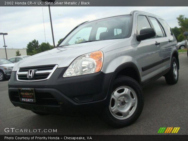 2002 Honda CR-V LX in Satin Silver Metallic