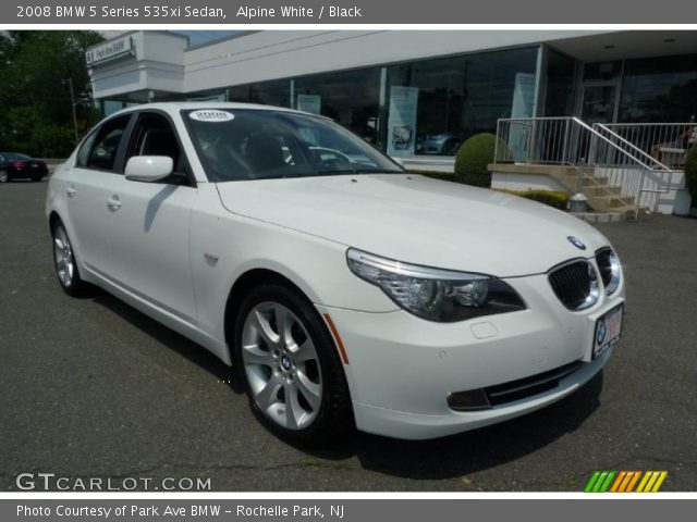 2008 BMW 5 Series 535xi Sedan in Alpine White