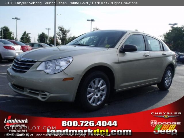 2010 Chrysler Sebring Touring Sedan in White Gold