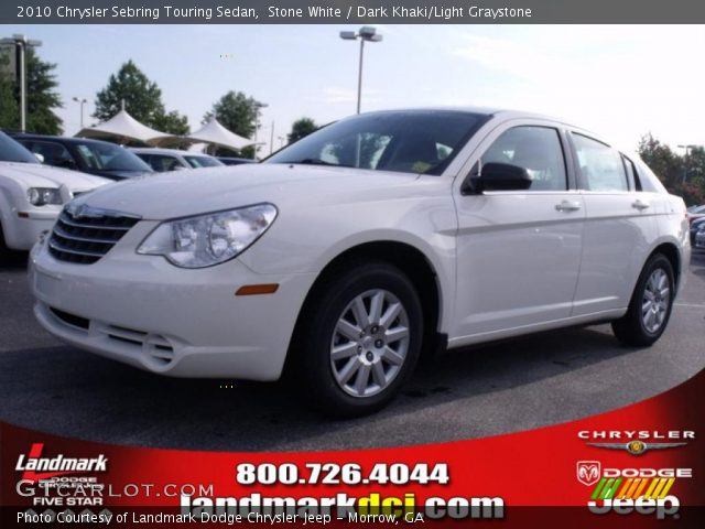 2010 Chrysler Sebring Touring Sedan in Stone White