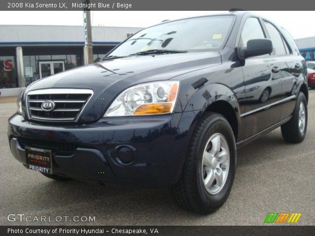 2008 Kia Sorento LX in Midnight Blue